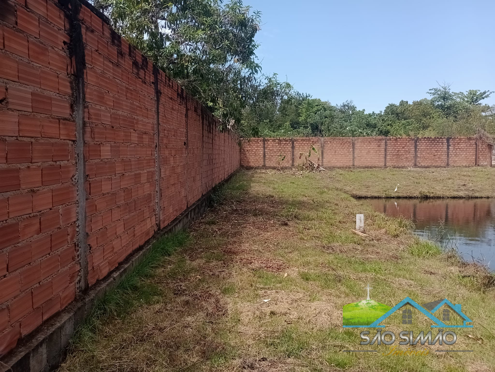 🚨Terreno a venda em São Simão SP com lagoa